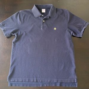 Brooks Brothers Navy Cotton polo Sz M